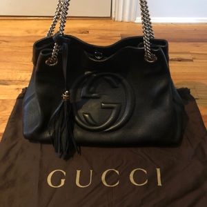 Gucci soho leather shoulder bag
